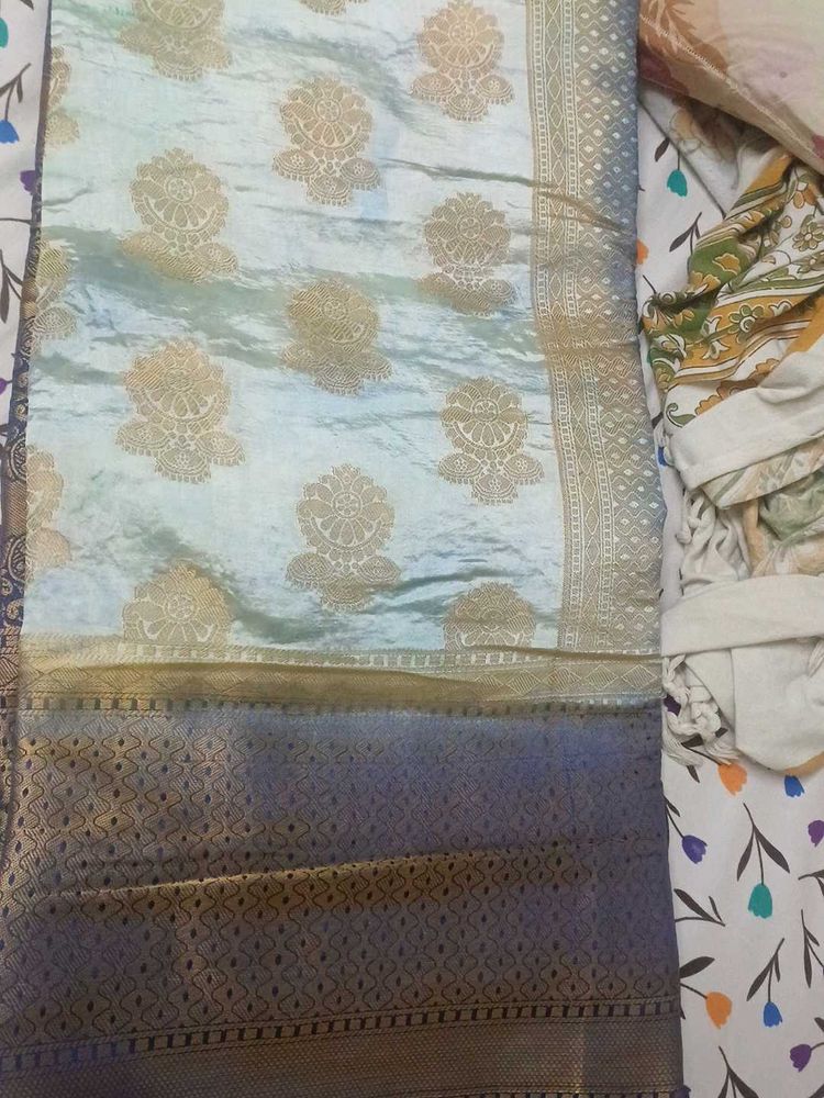 Banarasi Silk Handloom Saree 4.5 mtrs