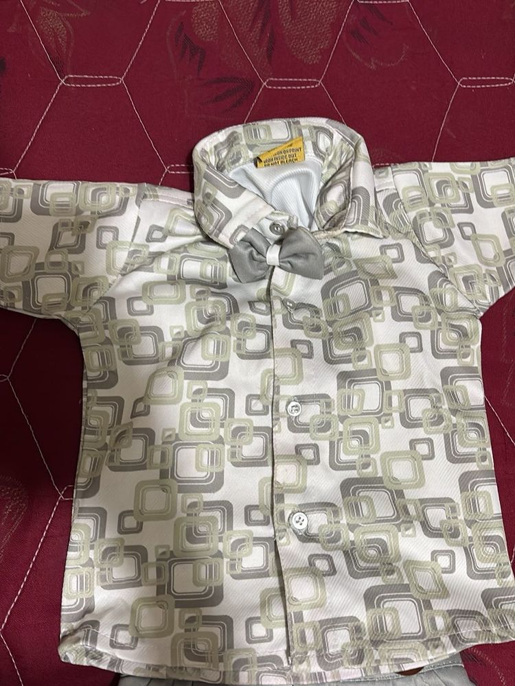 Boy dungaree set
