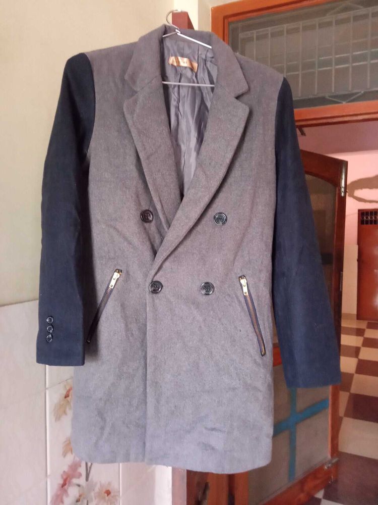 Stylish Double-Breasted Women's &amp; Man Coat