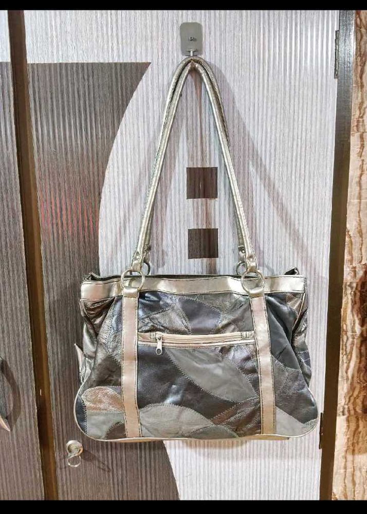Stylish Patchwork Shoulder Bag