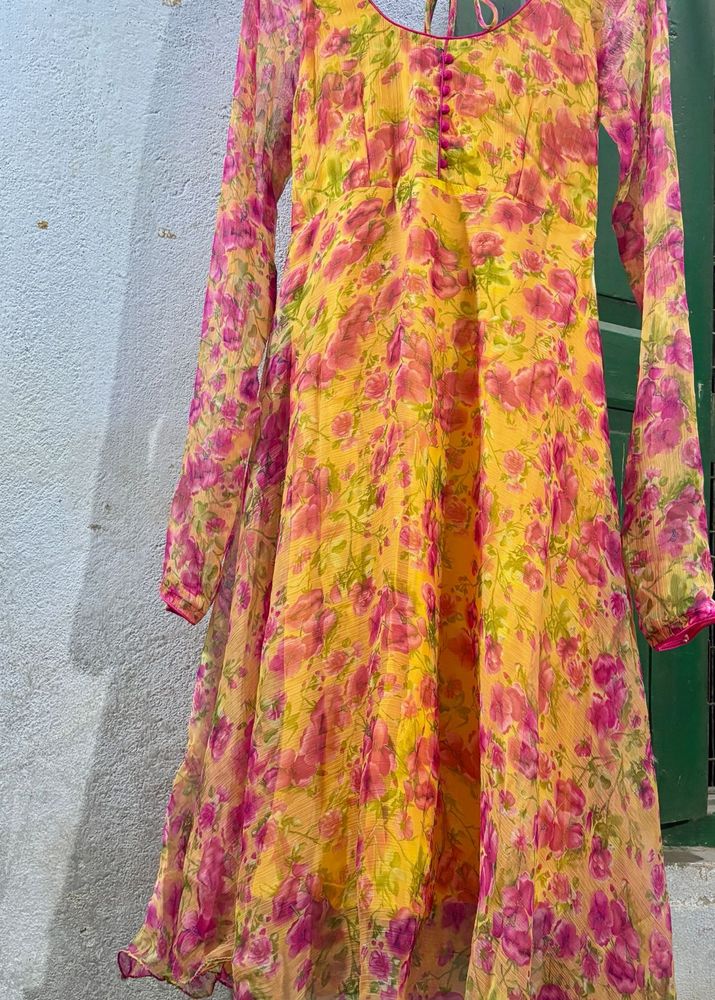 Full Sleeve A-Line Kurti