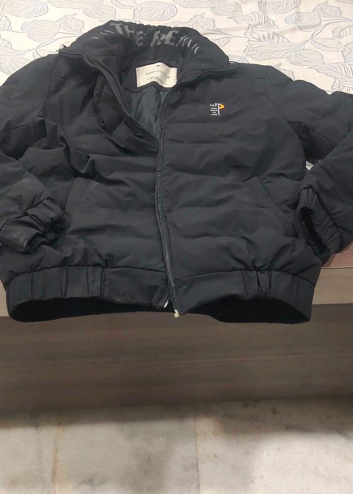 Stylish Black Puffer Jacket
