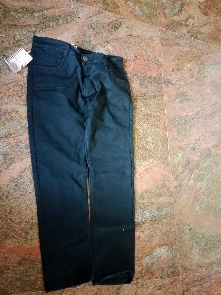 Classic Black Denim Jeans