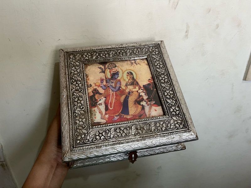 Decorative Radha Krishna Box