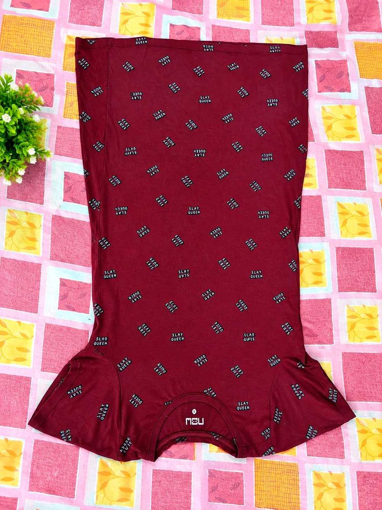 Now Slay Queen Graphic Nightdress