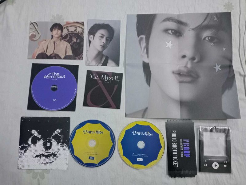 Jin (BTS) Album Collection