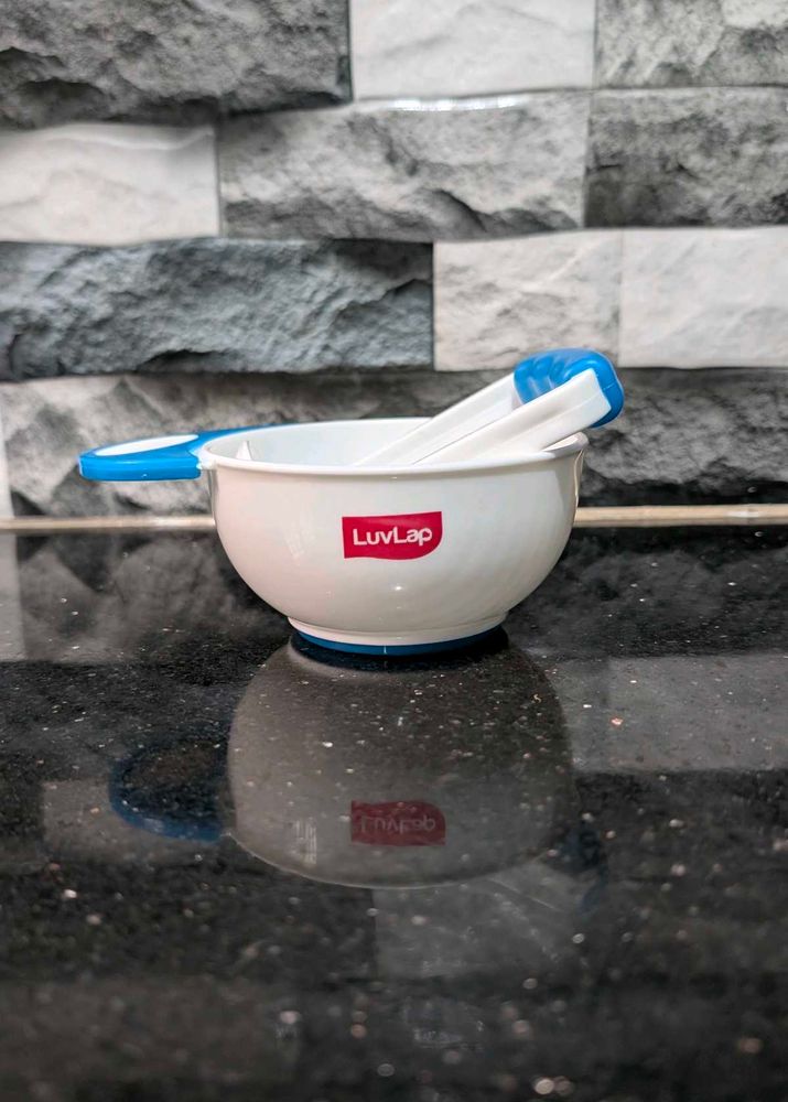 [NEVER USED] Baby Feeding Bowl with Masher