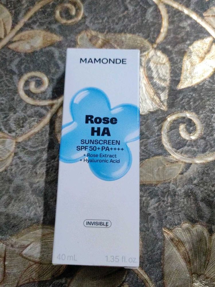 Mamonde Rose HA Sunscreen SPF 50+