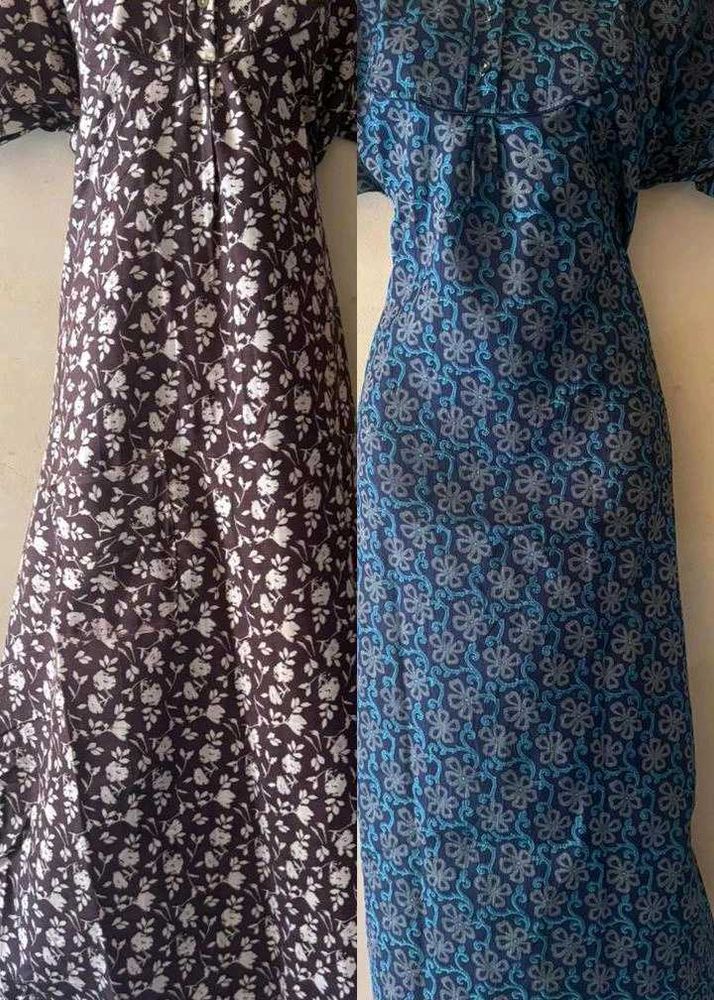 Floral Print Nightdresses