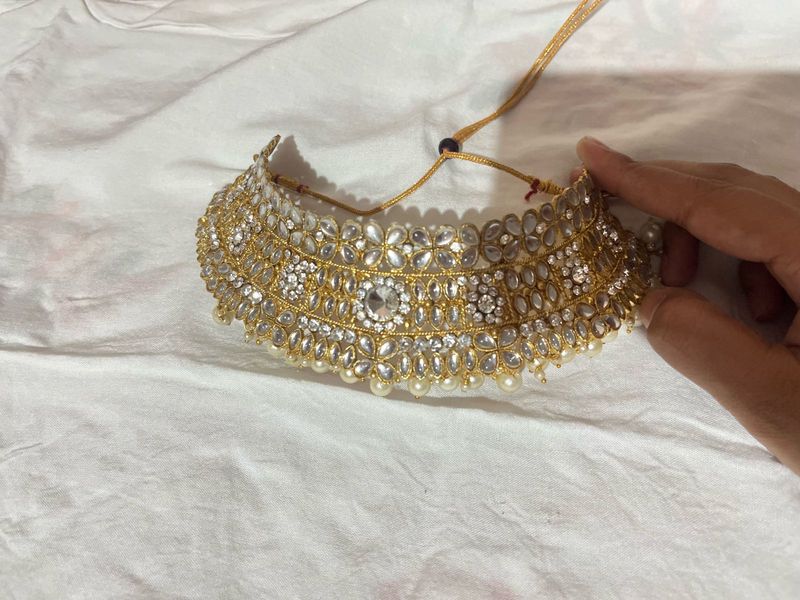 ✨ Elegant Kundan Bridal Jewelry Set ✨