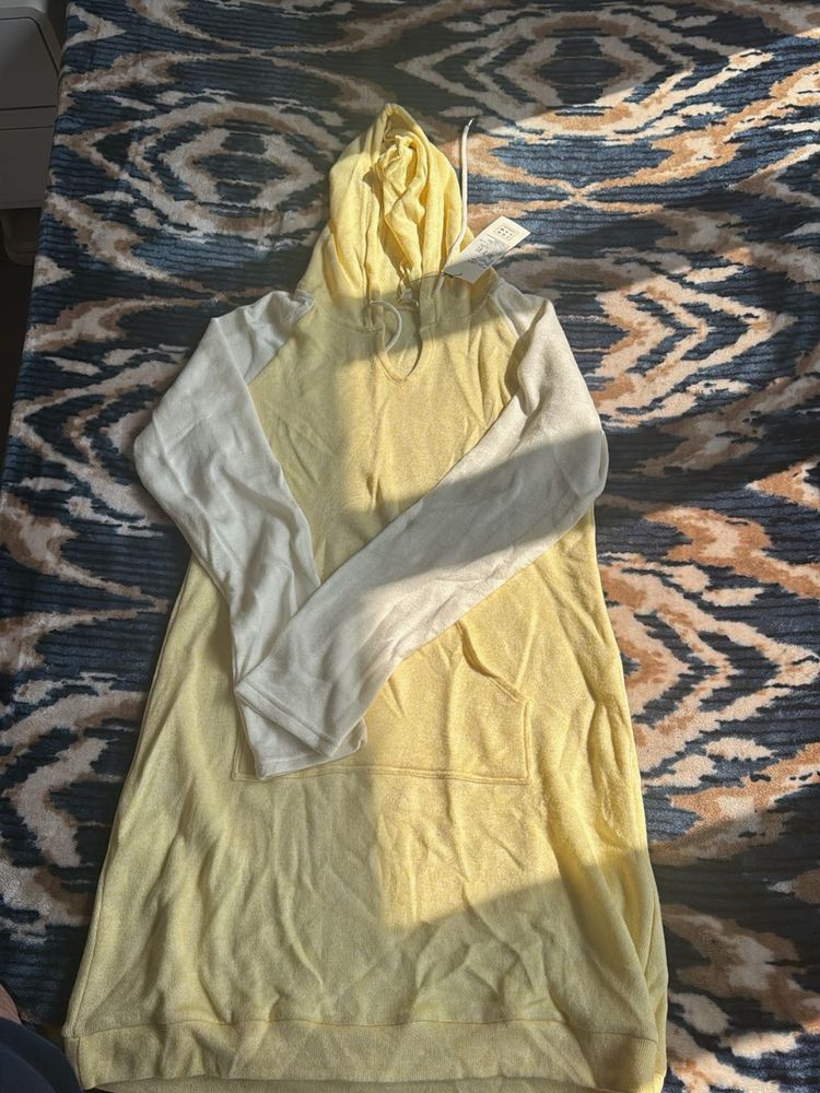 Hoodie Dress - Casual Comfort