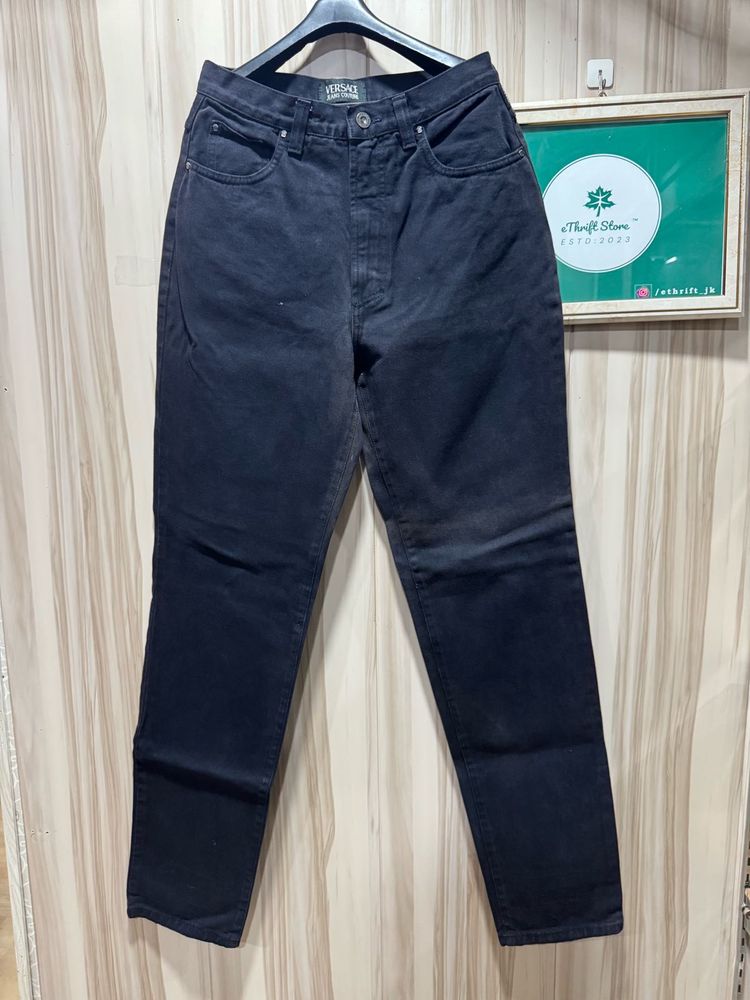 Versace Jeans Couture Vintage 90’s Black Denim