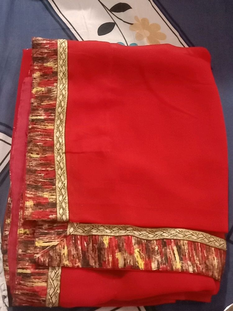 Used Saree Bt Wearing 2 To 3 Time Only