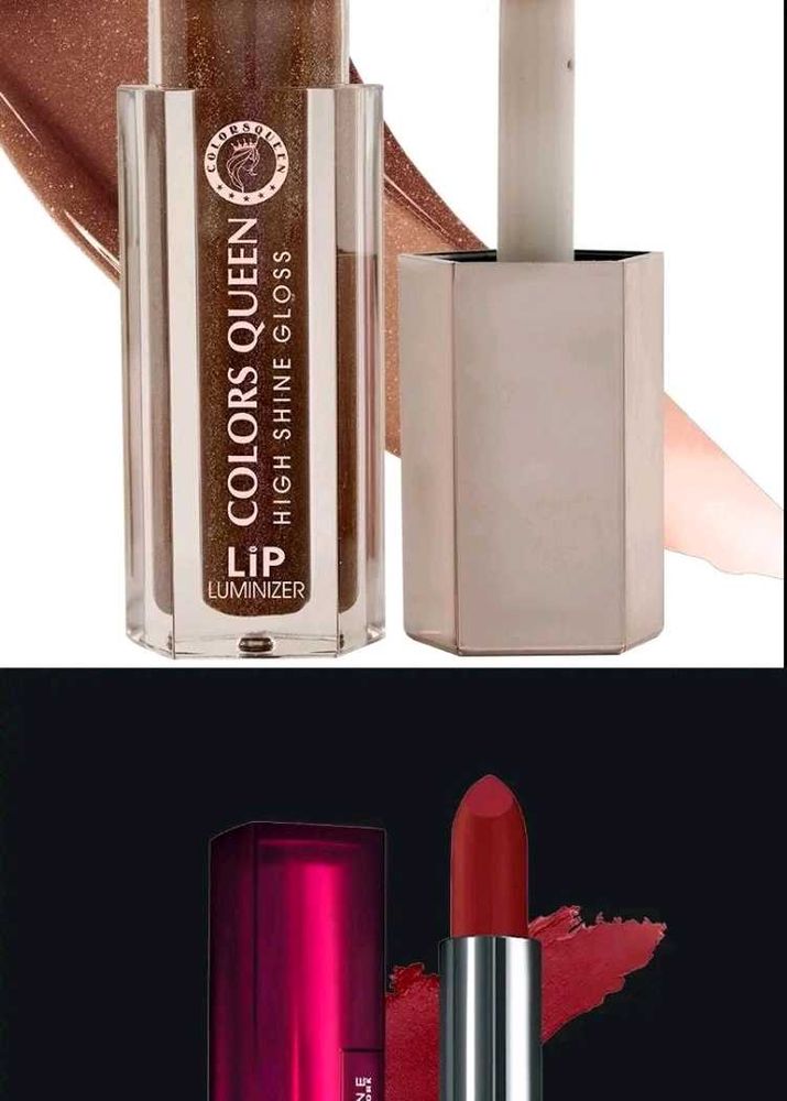Colors Queen Lip Luminizer &amp; Lipstick Set