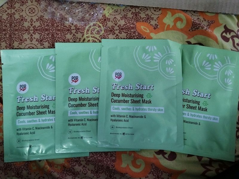 My Glamm Combo 4 Sheet Masks