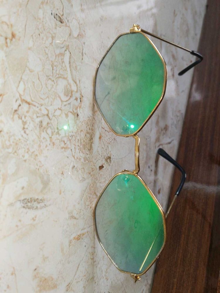 Unique Octagonal Frame Sunglasses