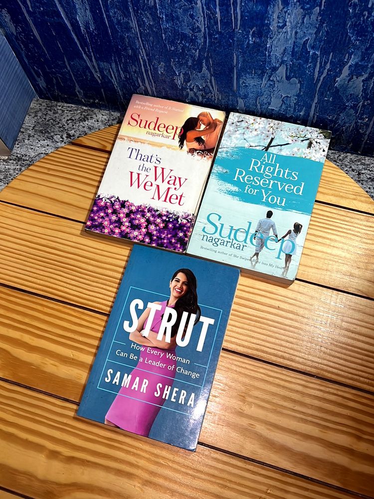 3 Best selling Books Set