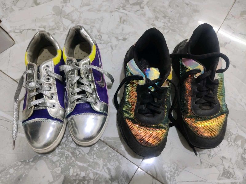 NIKE AND ZAPATOZ..Combo Of Shoes
