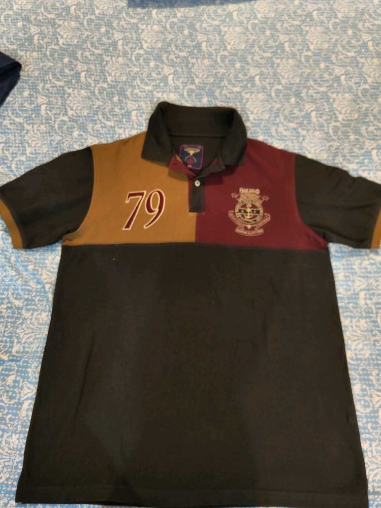 Men's Colorblock Polo Shirt