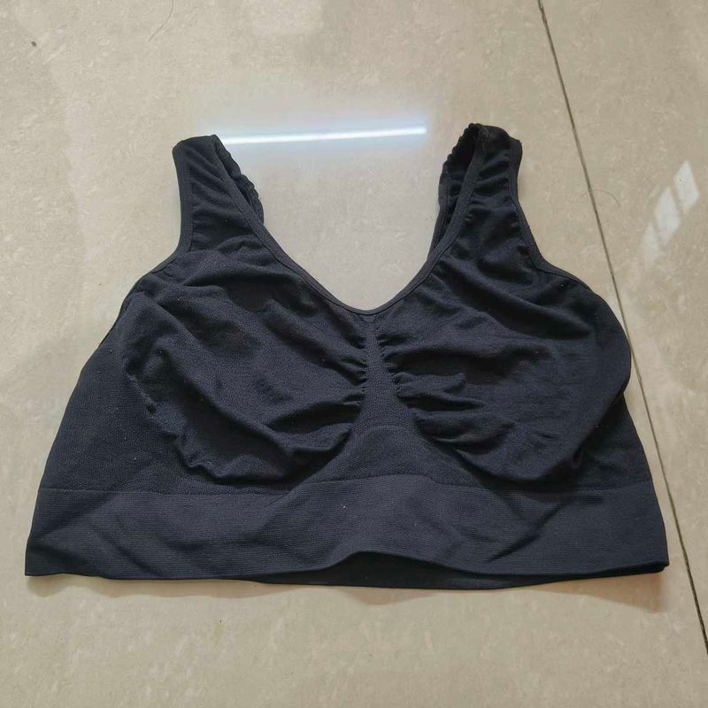 Comfortable Black Sports Bra