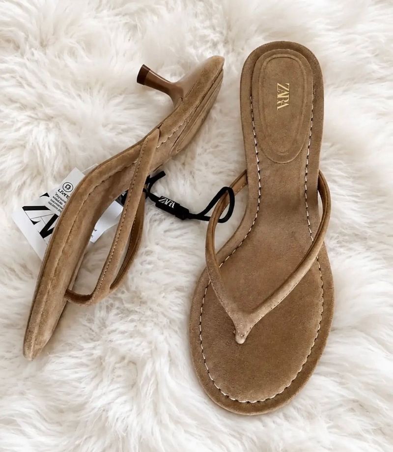 zara kitten heelss