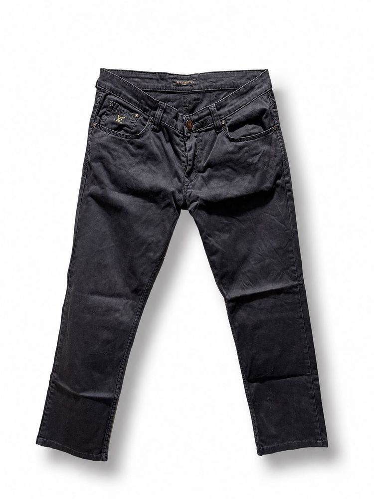 Louis Vuitton Coffee Brown Straight Fit Pants