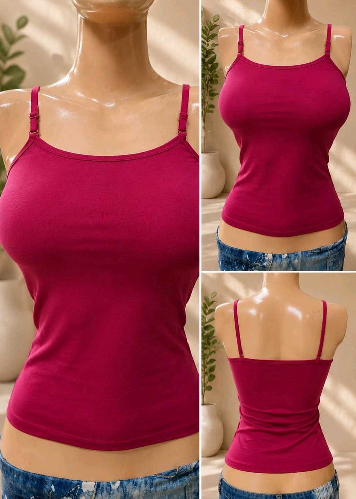 Women's Solid Color Spaghetti Strap Camisole
