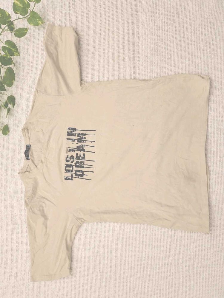 Graphic Oversized T-Shirt – Abstract Eye Print