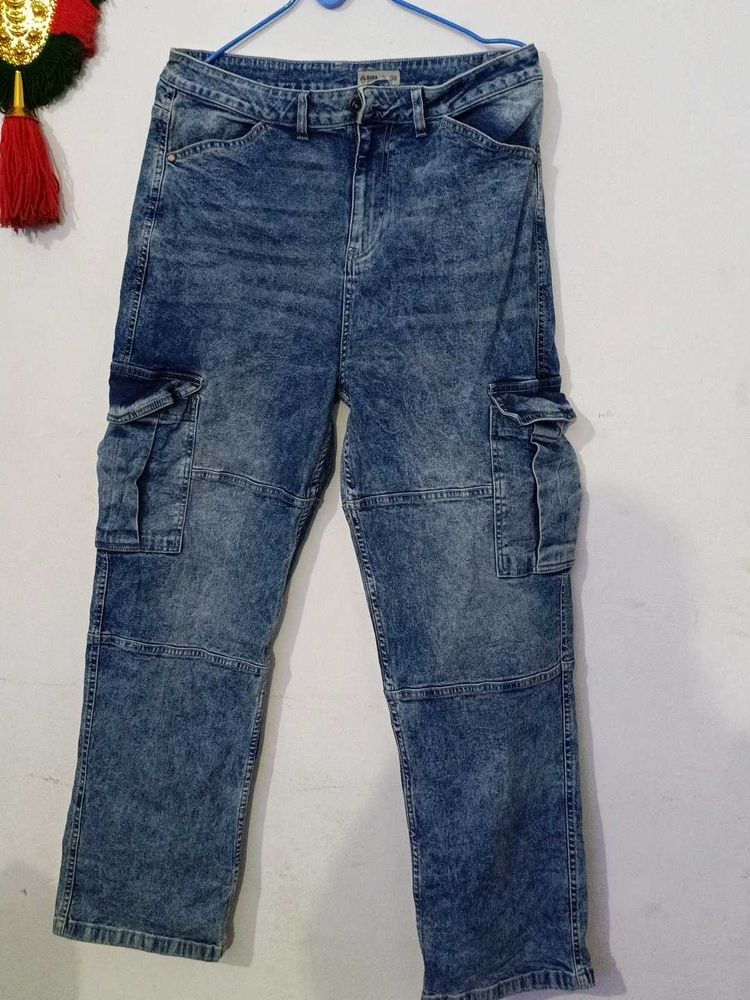 Cargo Blue Jeans 👖💙