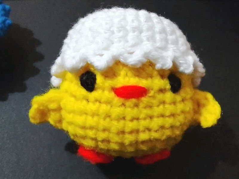 crotchet mini chick