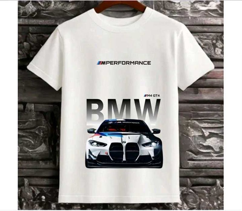 Classic way Men Printed Round Neck Pure Cotton Whi