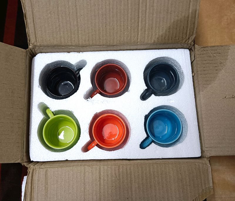 New Set Of 6 Cups