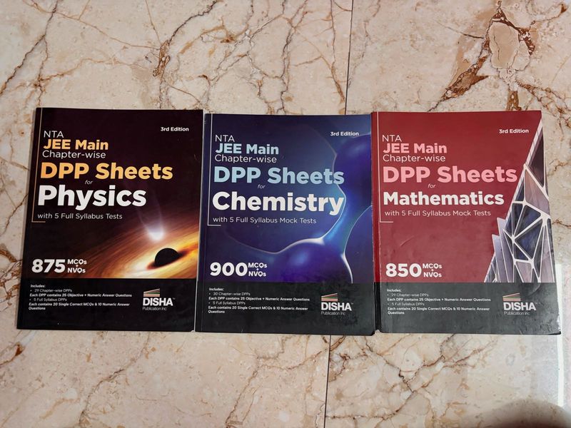 JEE DPP SHEETS FOR PHYSICS, CHEMISTRY, MATHS