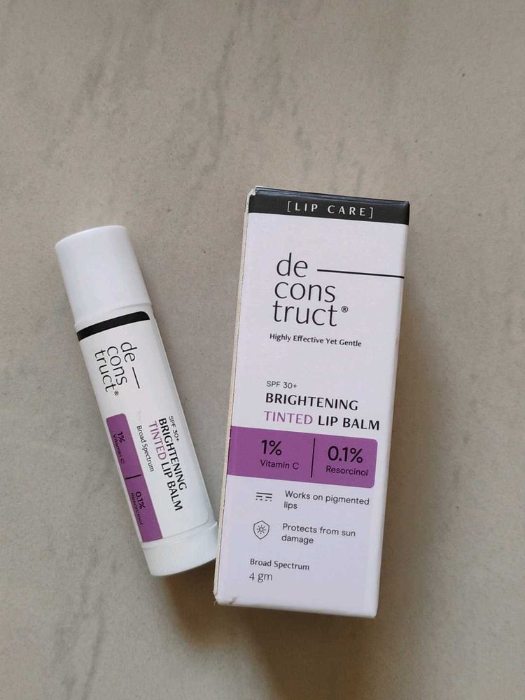 Deconstruct Brightening Tinted Lip Balm SPF 30+