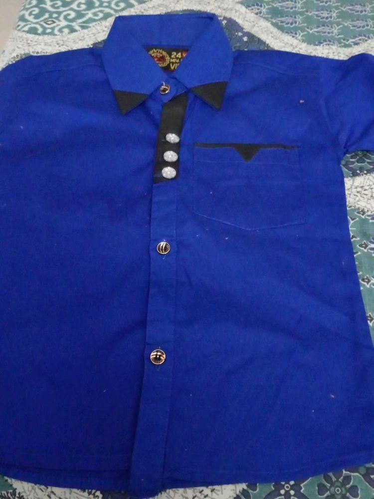 Unused Boy's Blue or red Casual Shirt
