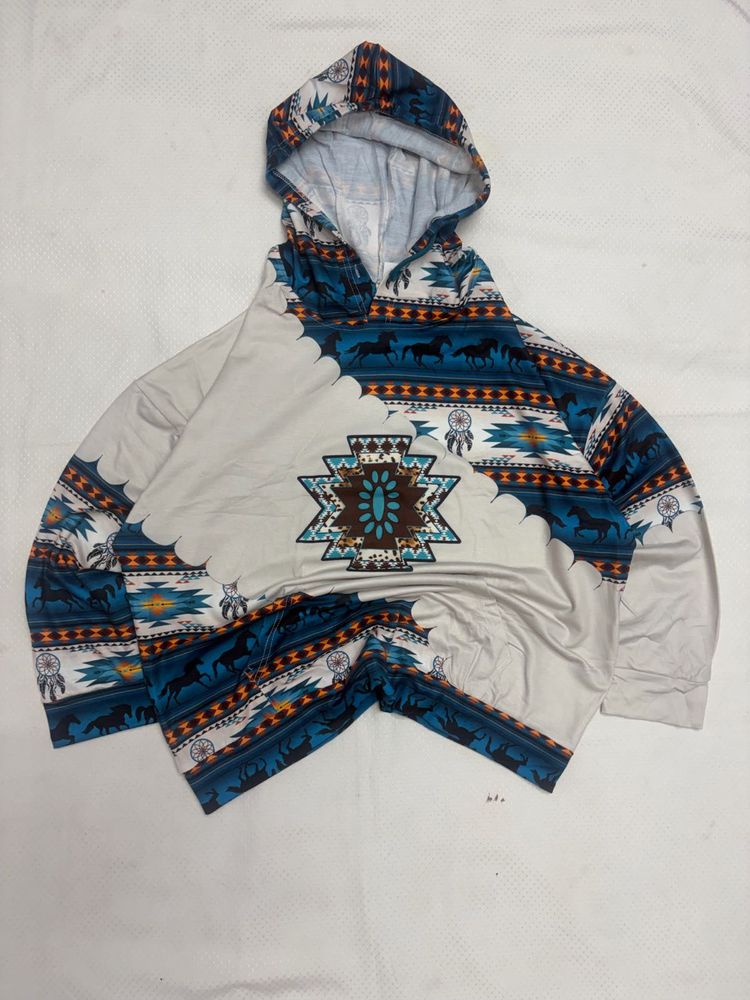 Unique Native Print Hoodie