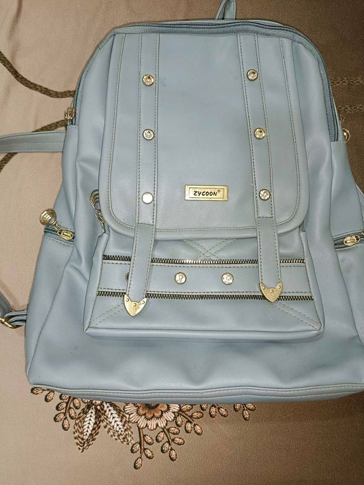 Stylish Blue Backpack