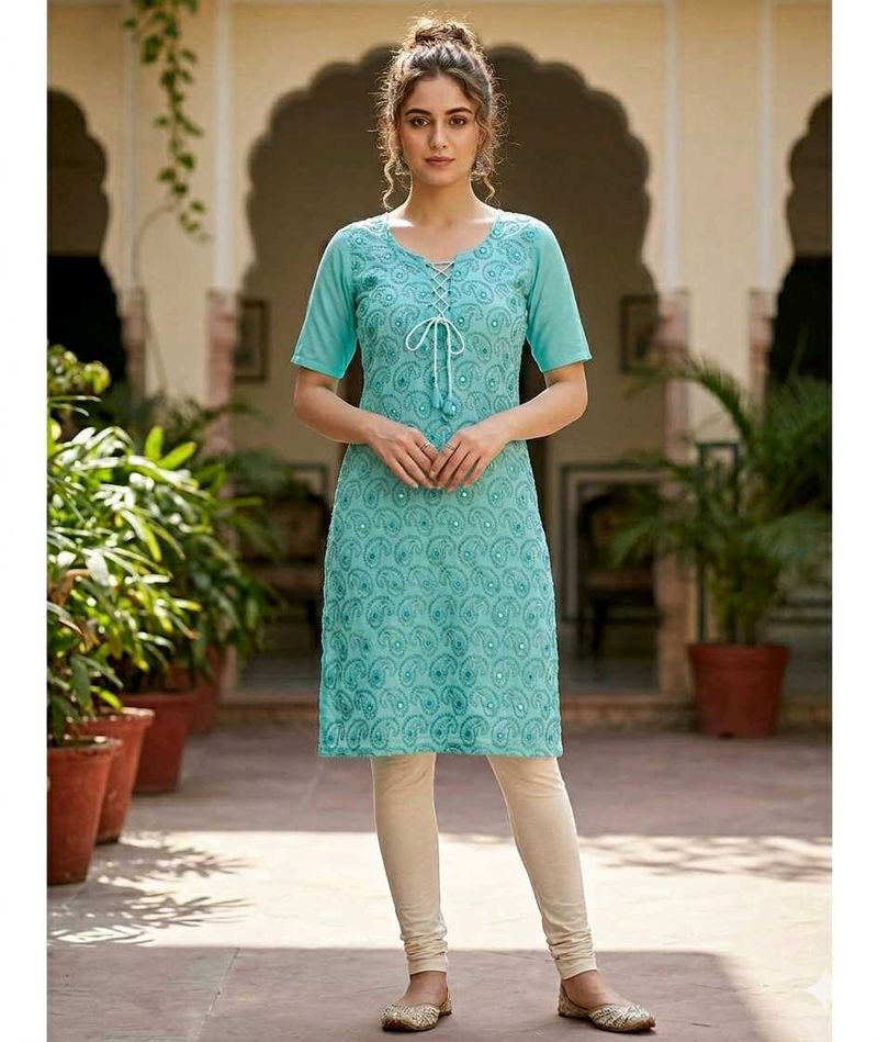 Paisley Print Kurti