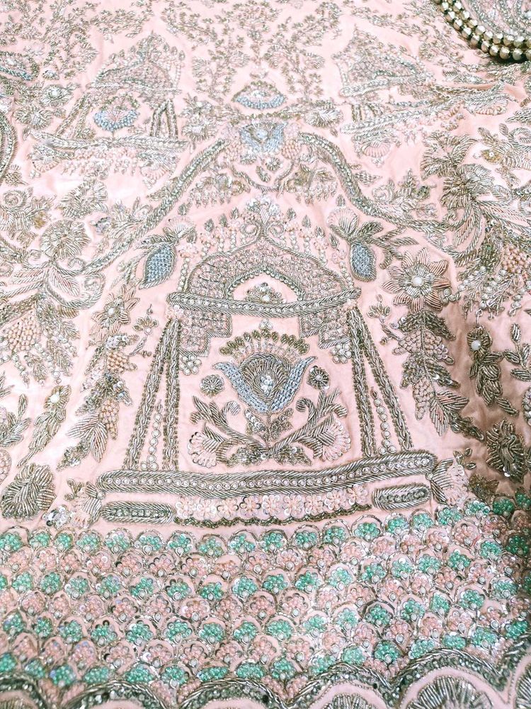 Dabka Embroidered Lehenga Choli