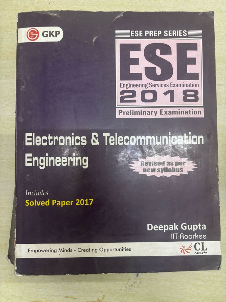 ESE 2018 Electronics &amp; Telecommunication
