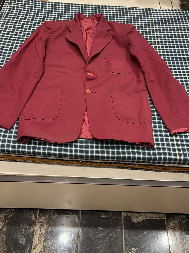 Maroon Blazer