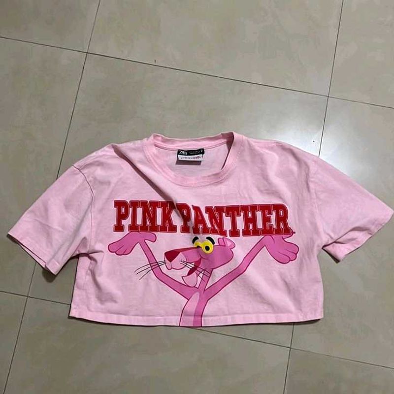 Pink Panther crop top.