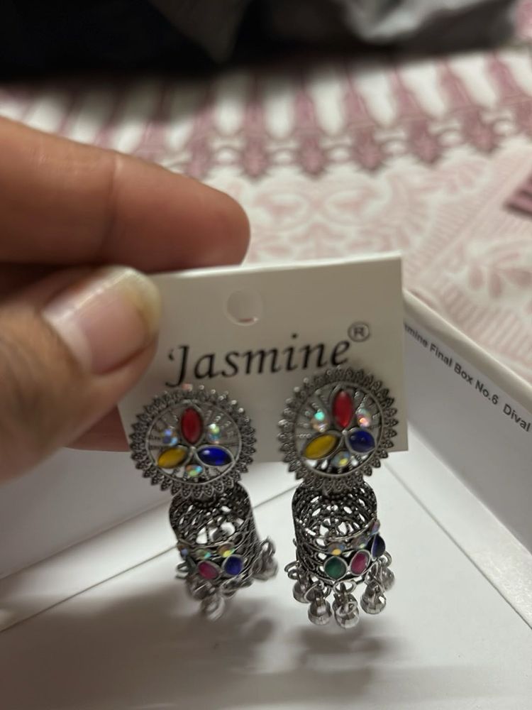 Jasmine Jhumka Earrings