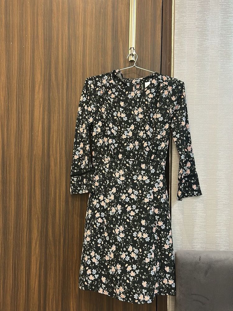 H&amp;M Floral Print Dress