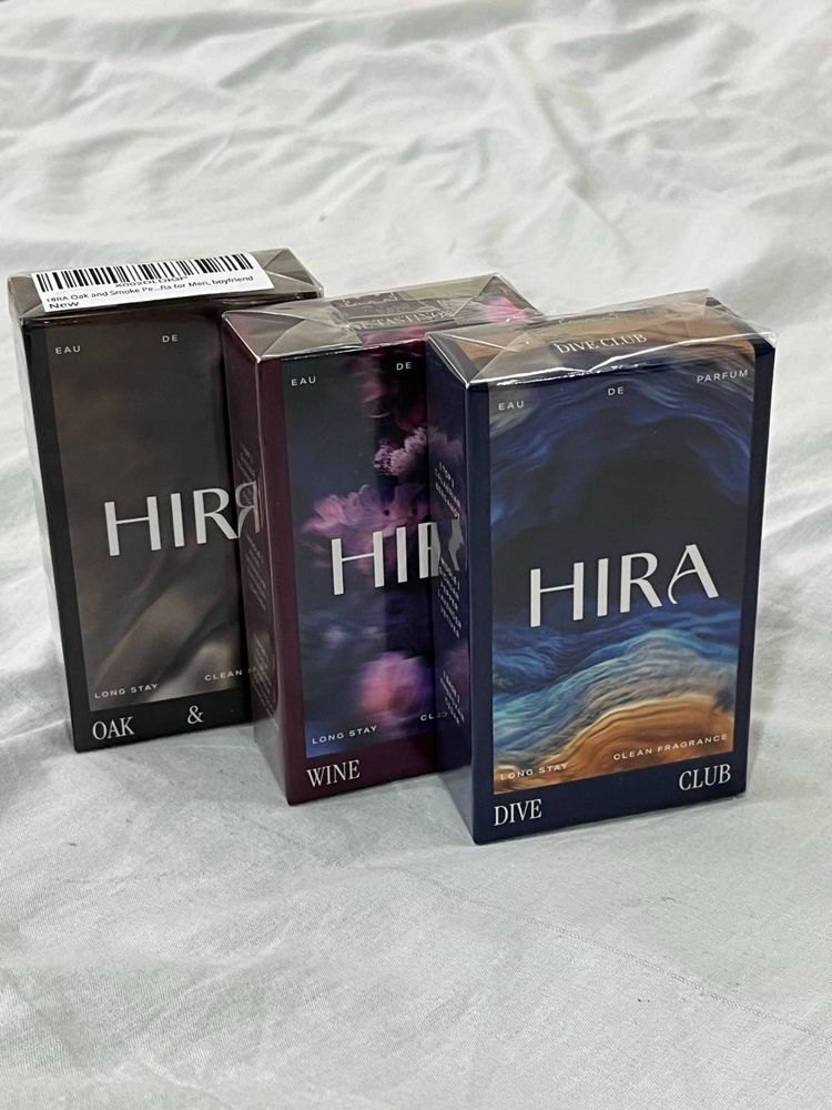 HIRA Perfume Set - Oak &amp; Wine &amp; Dive Club