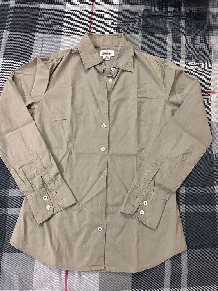 Haberdashery Grey Fitted Formal Shirt