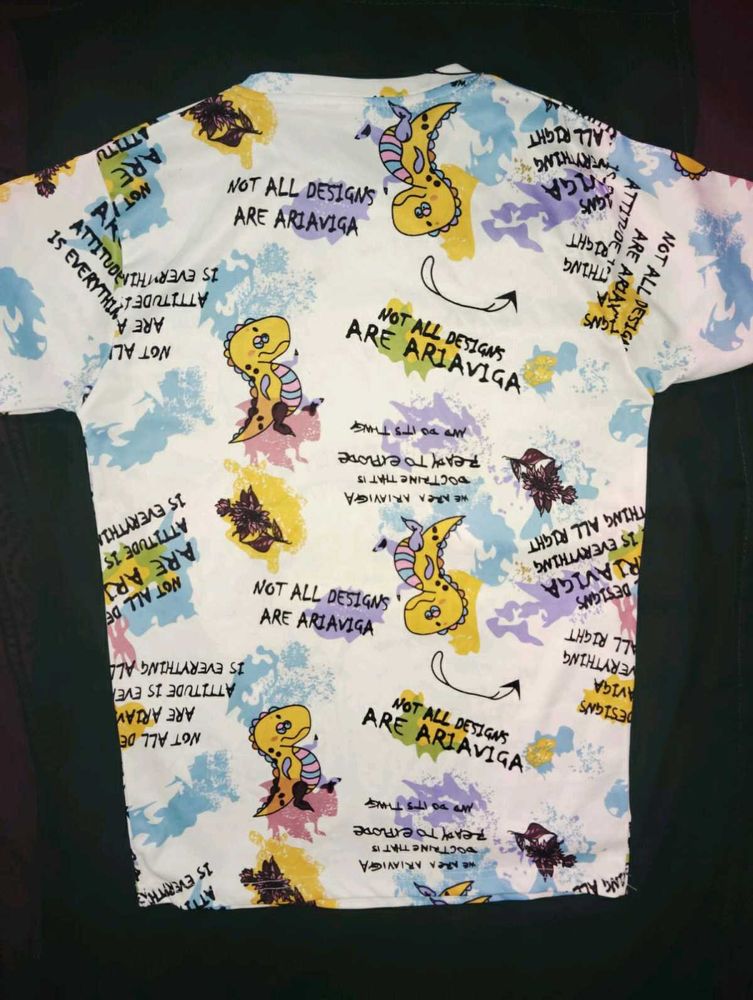 Dino Print T-Shirt
