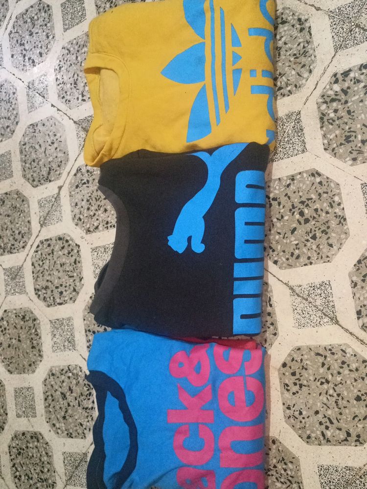 Unused Tshirt Pack Of 3