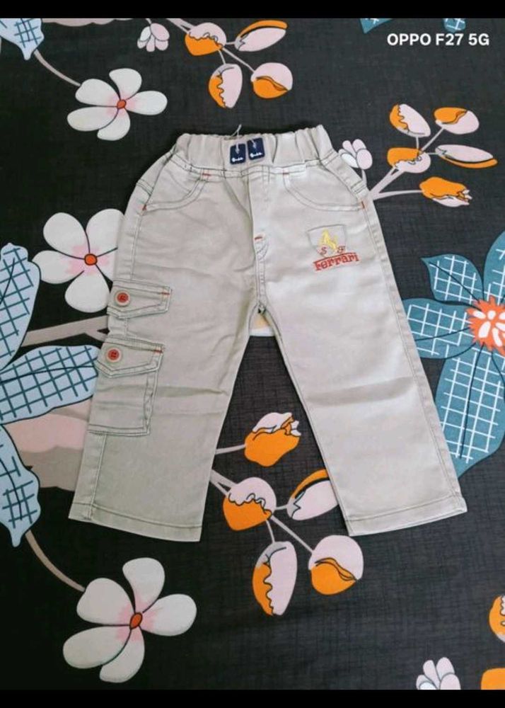 35. Kids Ferrari Cargo Pants