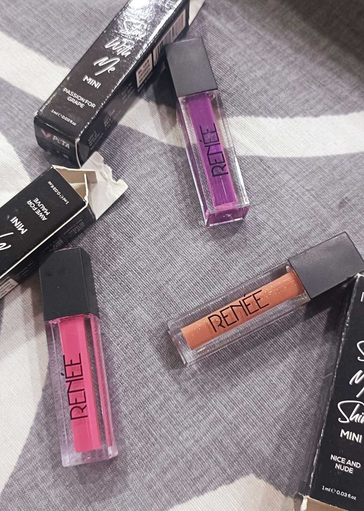 RENEE Mini Lip gloss and matte Set